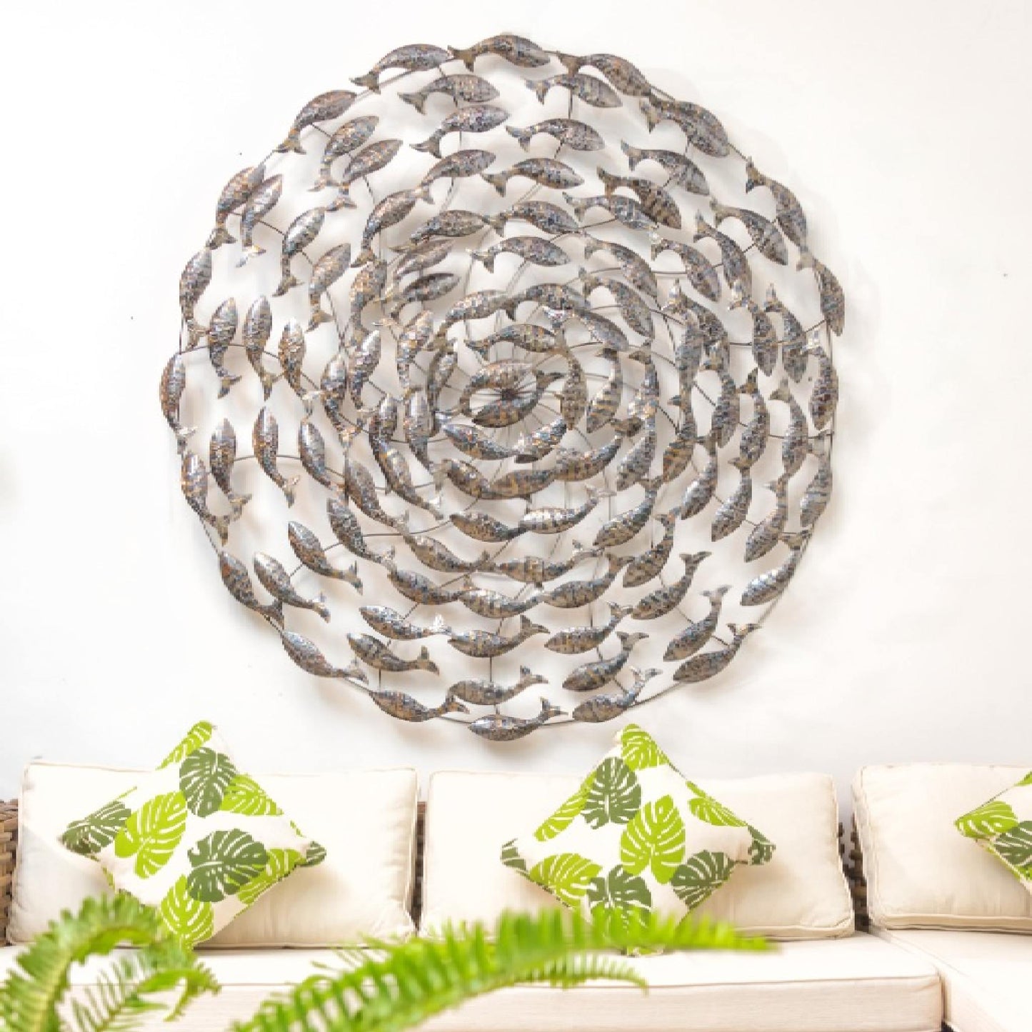 Tuna Fish Round Deco