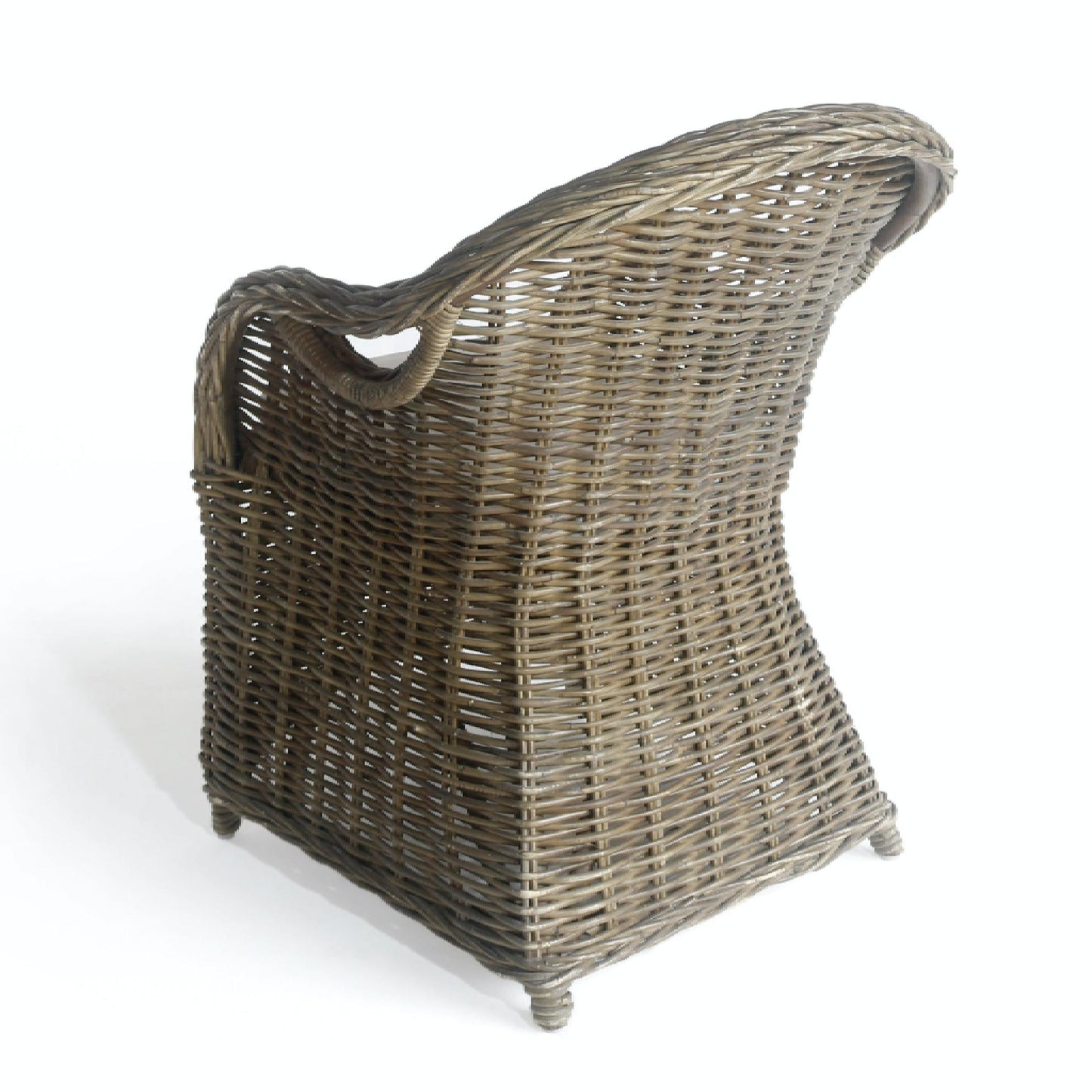 Athena Armchair With White Seat Cushion