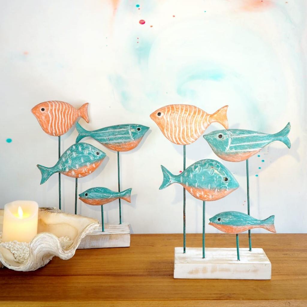 Musi 4 Fish Deco on Stand