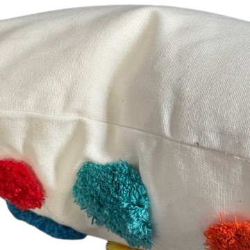 Carnival Dot Tassel Cushion