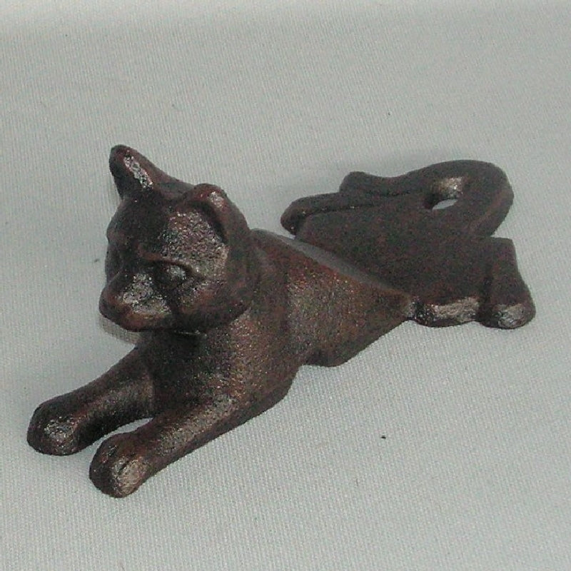 Crouching Cat Door Stop
