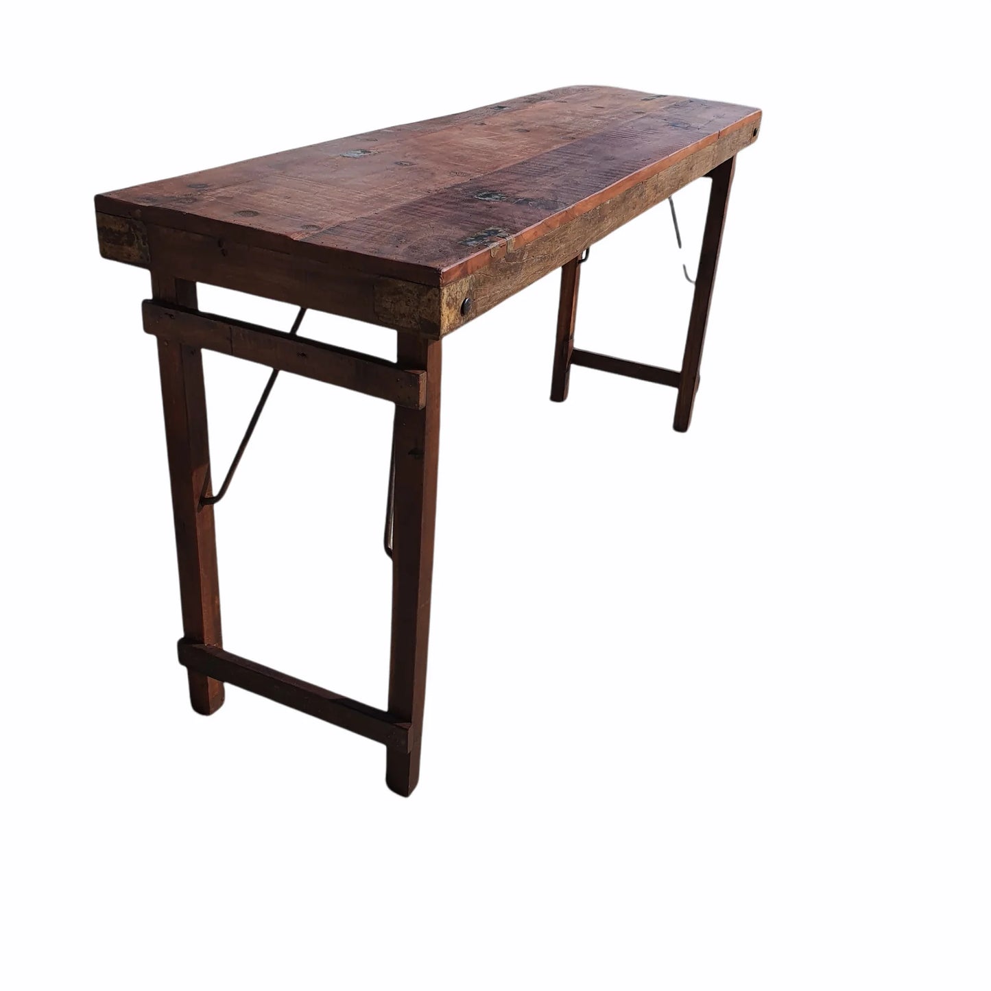 Wooden Folding Console Table