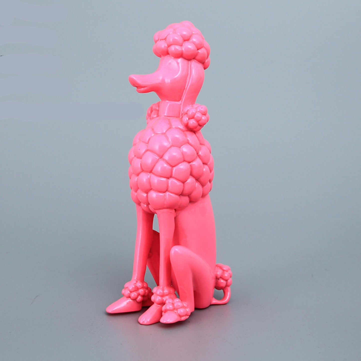 Pink Sitting Poodle 100cm