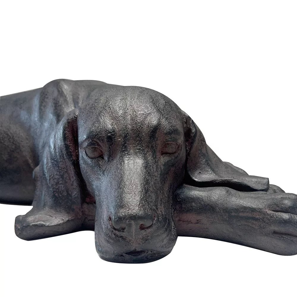 Sleeping Hound Aged Rust