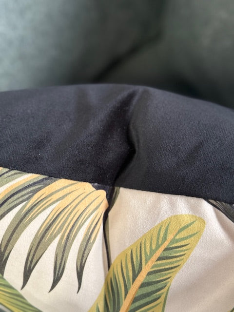 Cushion - Botanical Leaf Cushion-Square