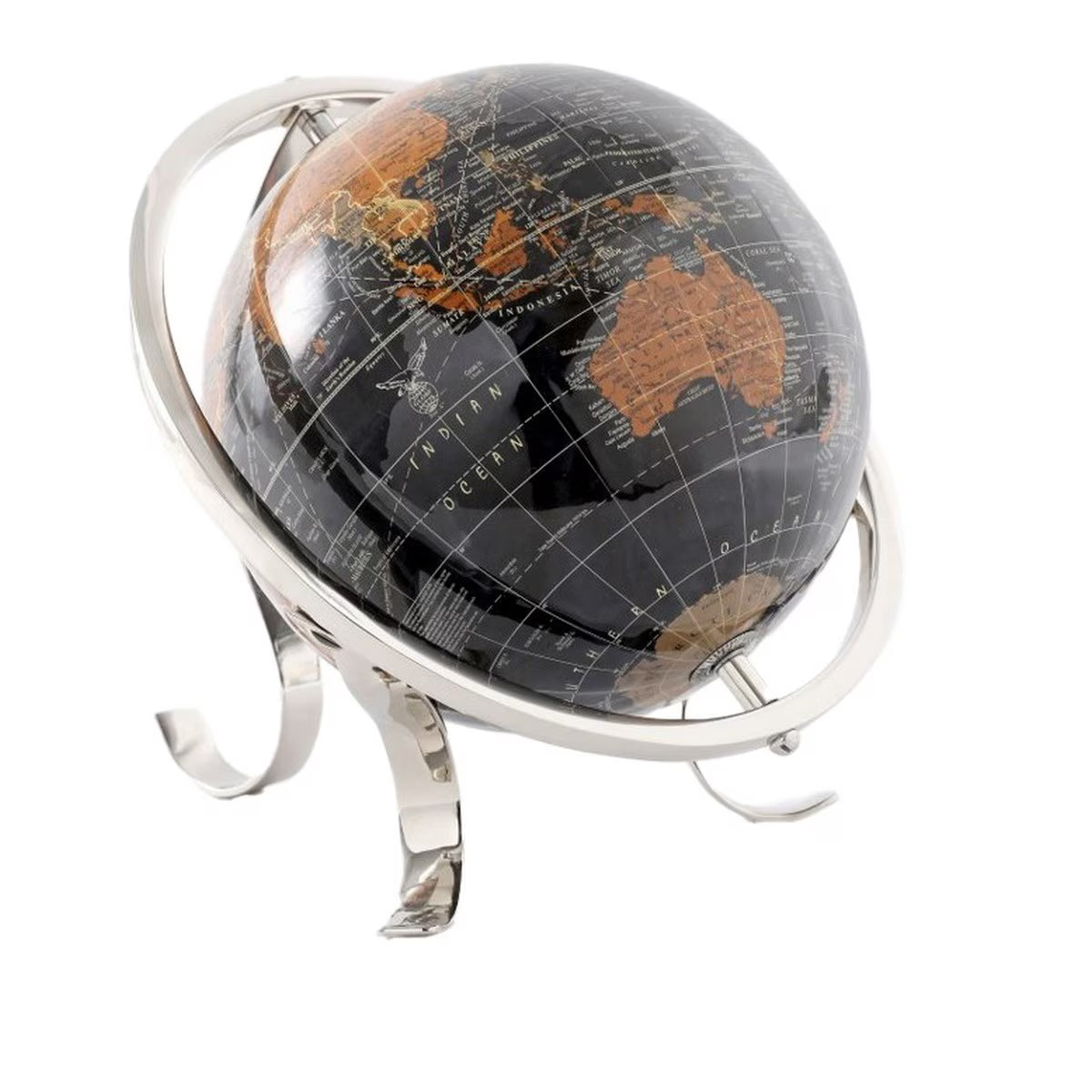 Globe - Aluminium Table Globe