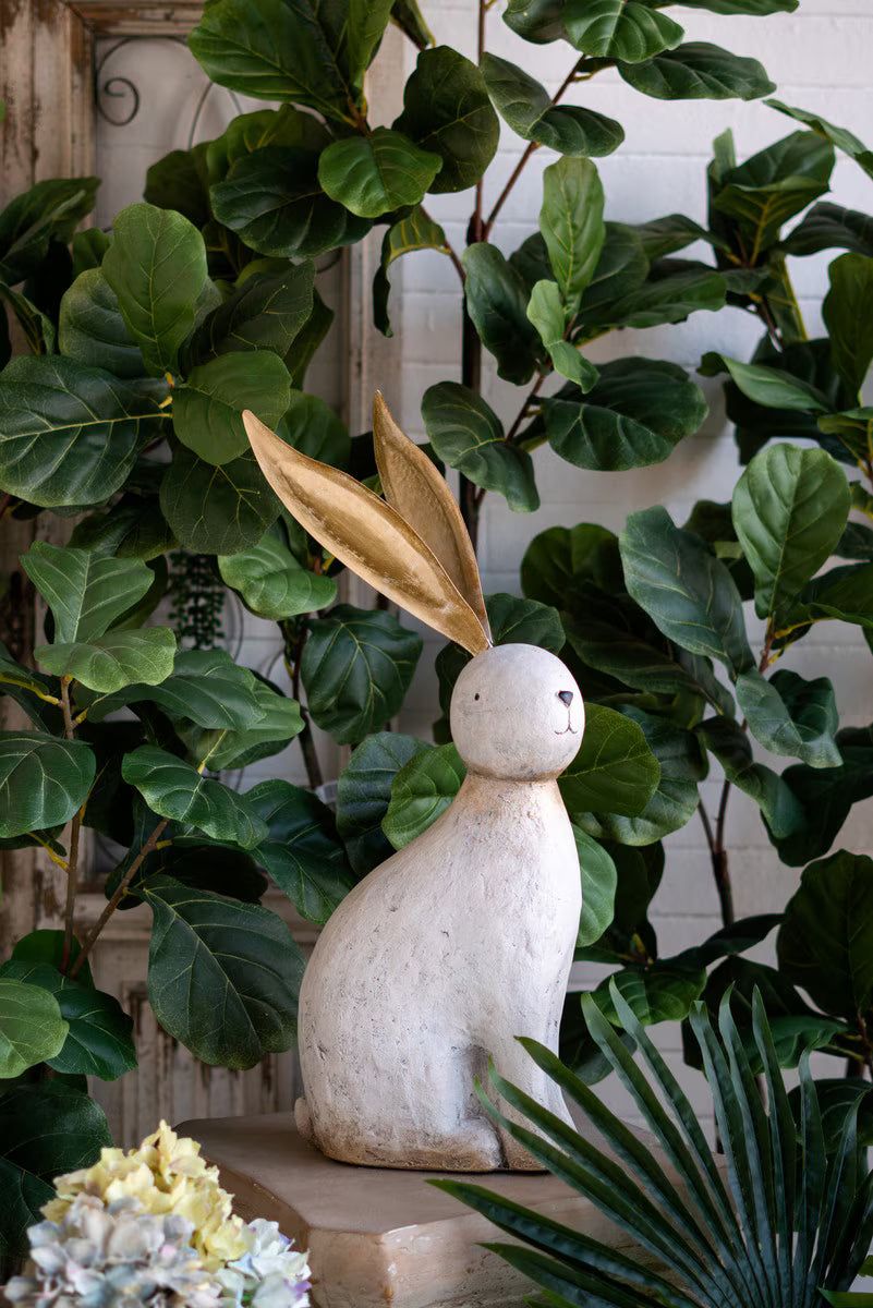 Rabbit With Long Ears Statue