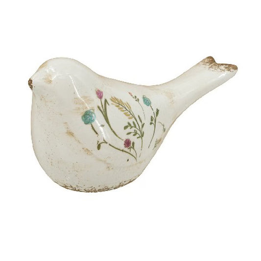 Decorative Bird with Flower Pattern