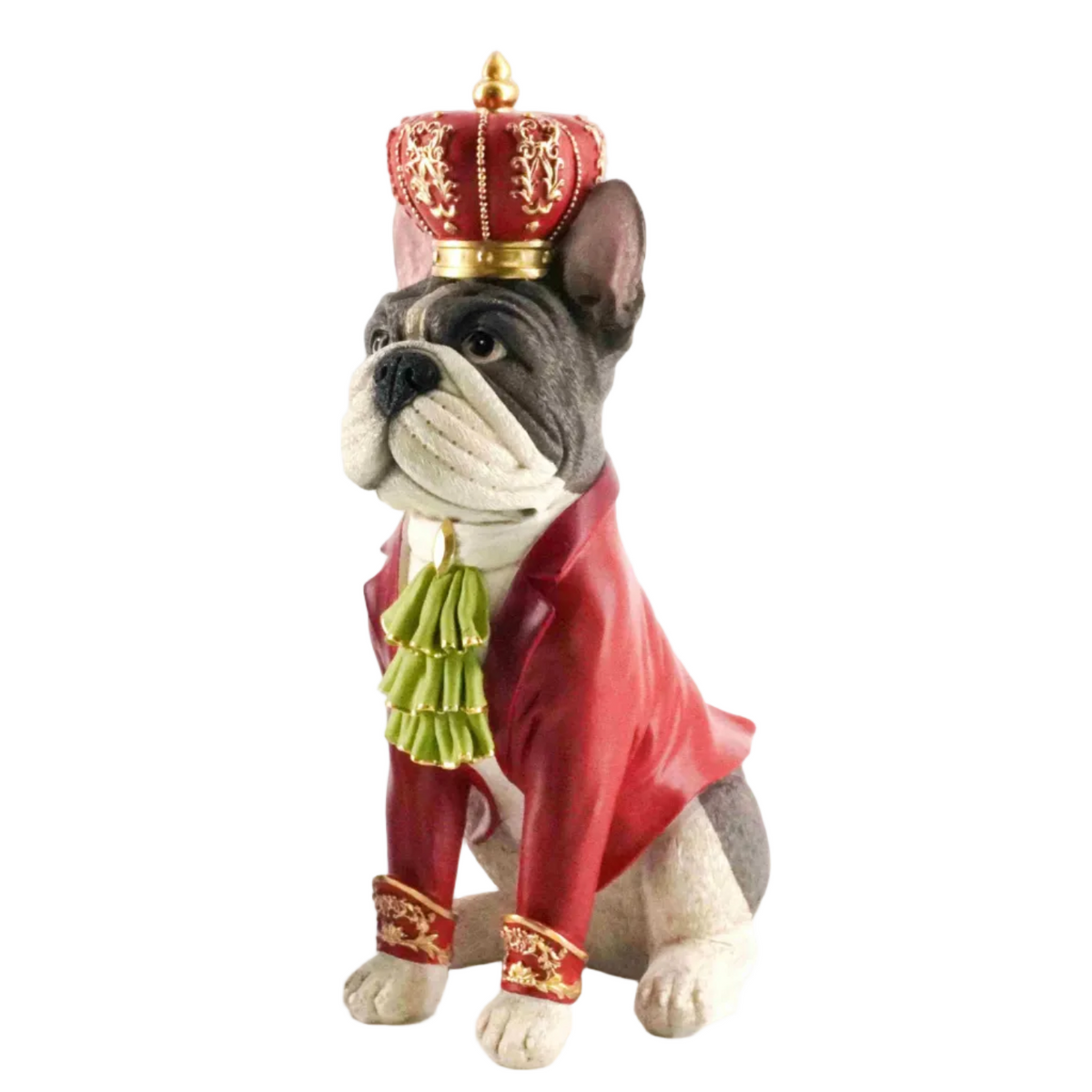French Bulldog Christmas King