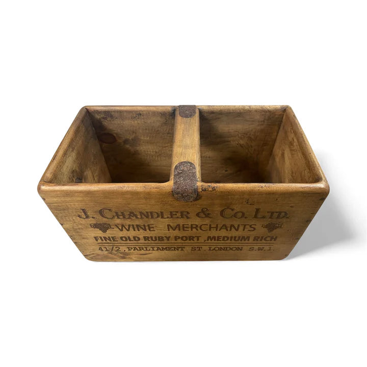 Wooden Box with Handle