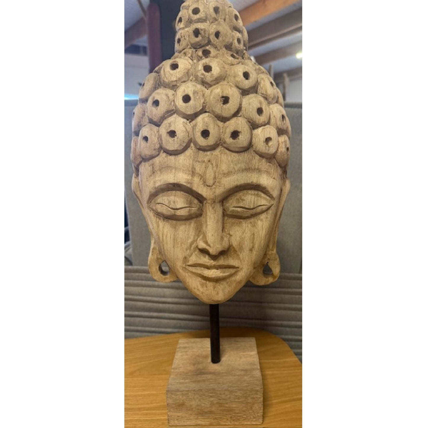 Freestanding Statue - Buddha Natural