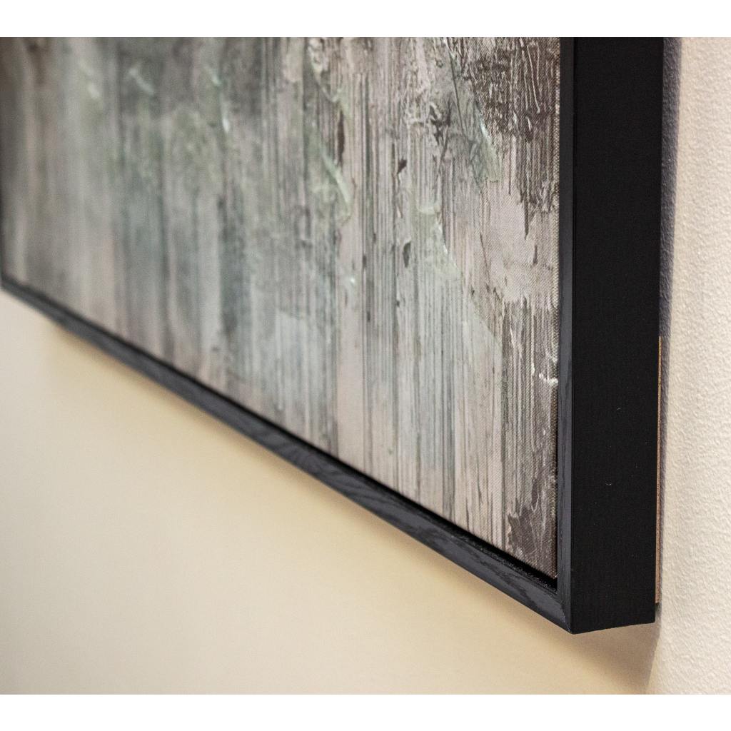 Framed Grey-Brown Abstracts 80cm x 120cm