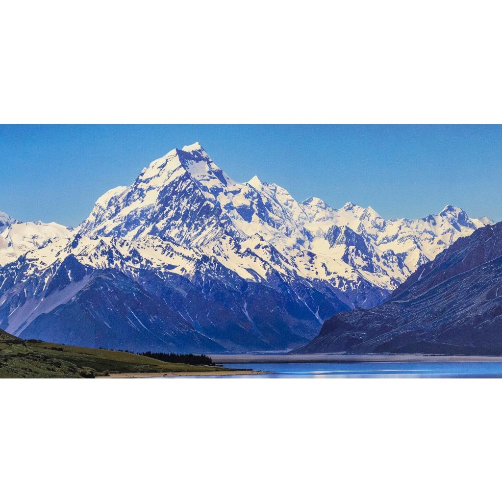 Framed art Mt Cook Landscape 160 by 70cm