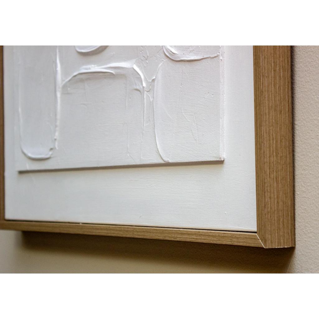 Framed Assorted White Rectangles 60cm x 90cm