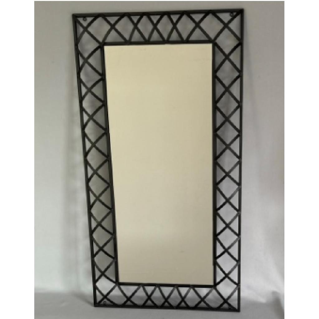 Mirror - Black Lattice Mirror