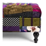 Ottoman Lift Lid Patchwork