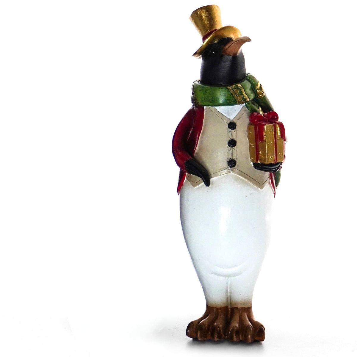 Penguin Holding Gift Box