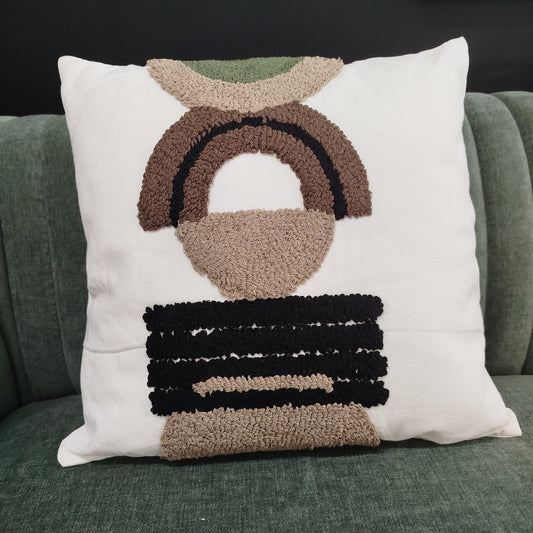 Geo Harmony Square Cushion