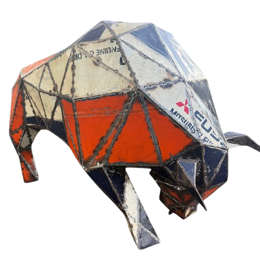 Outdoor Sculpture - Angry Bull - Small