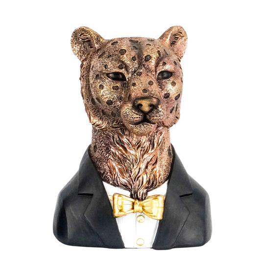 Cheetah Bust