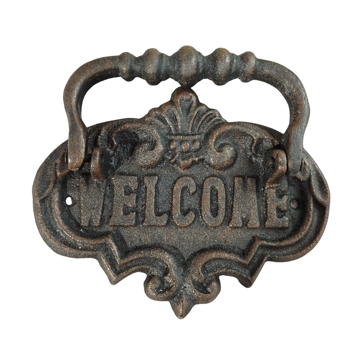 Welcome Cast Iron Door Knocker