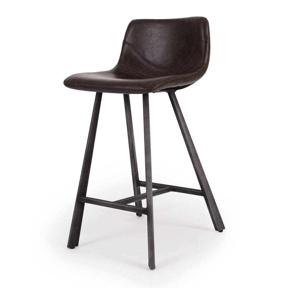 Bar Stool- Rustic Barstool Vintage Grey