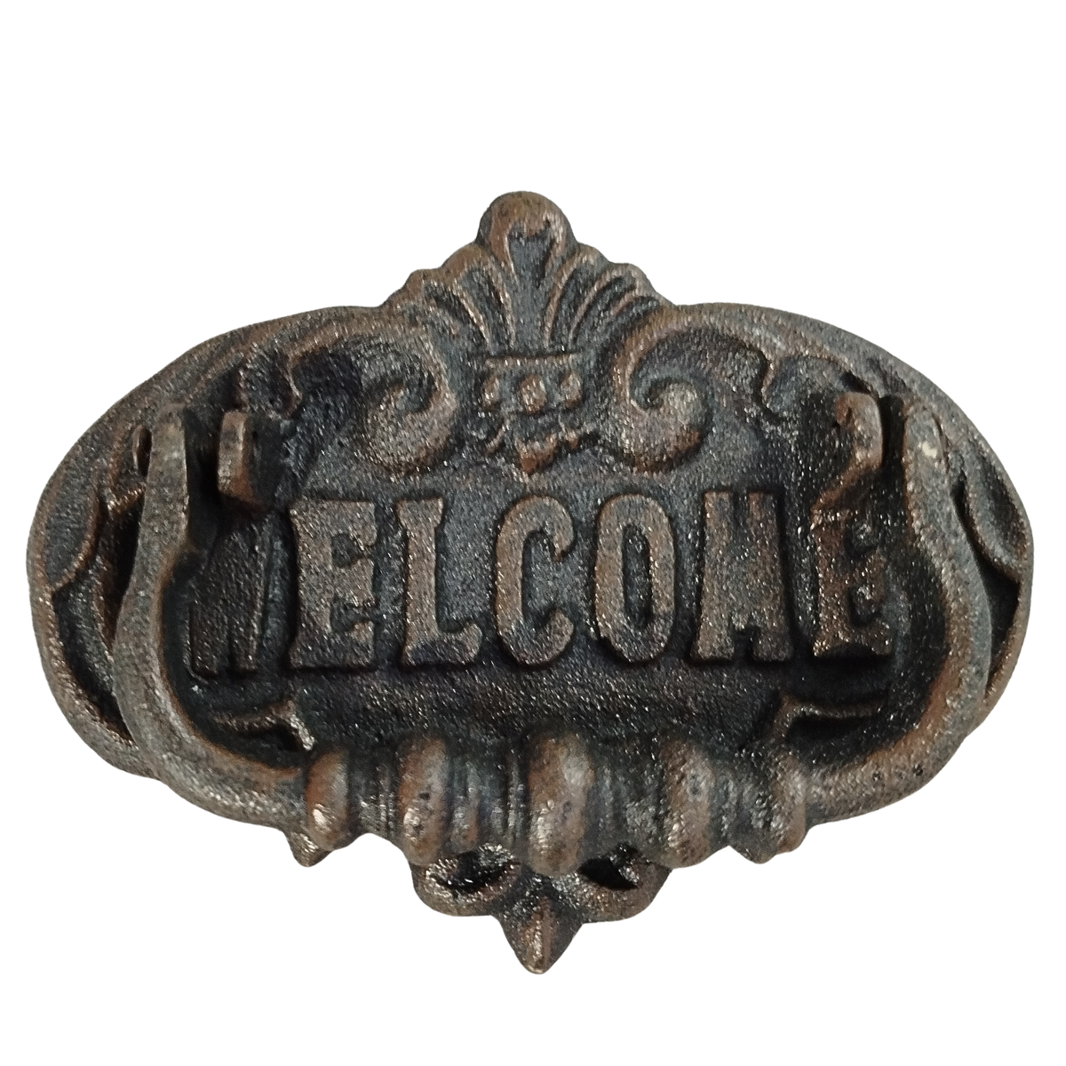 Welcome Cast Iron Door Knocker