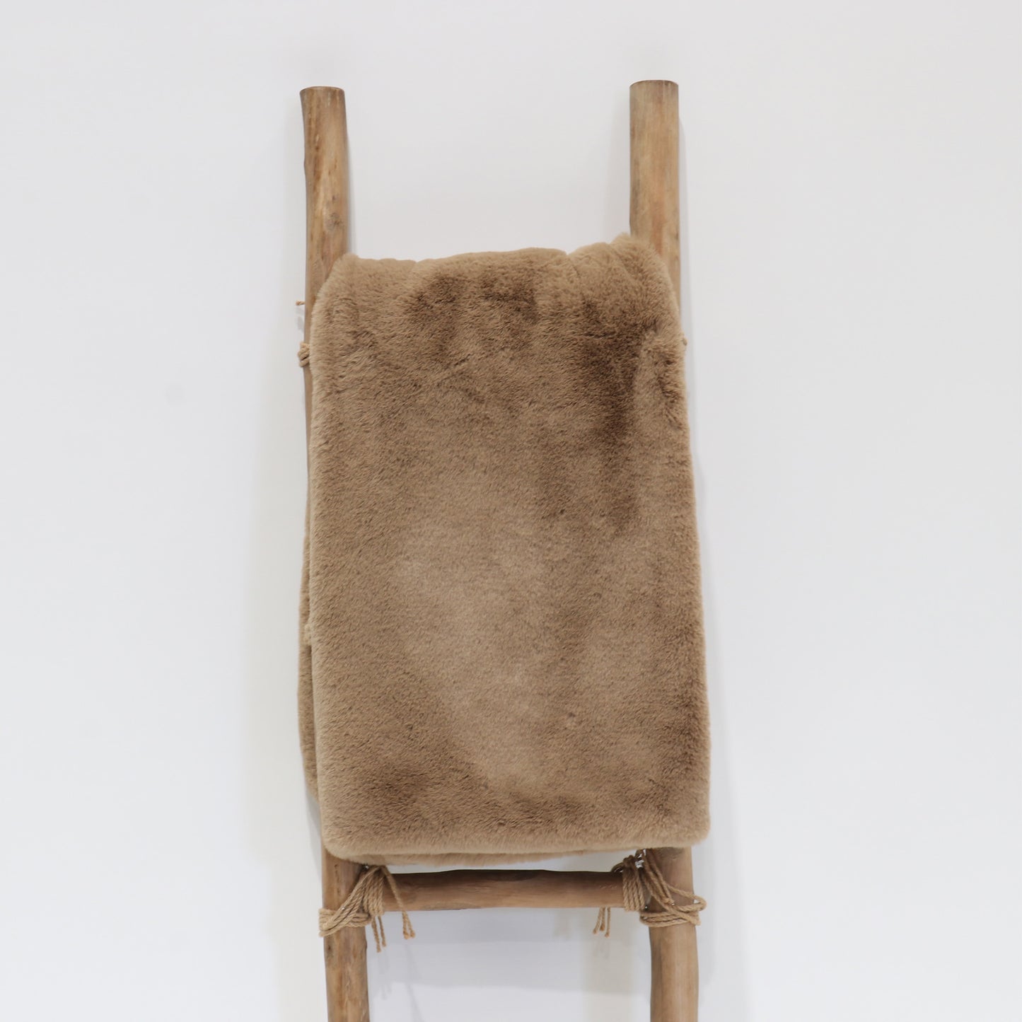Throw - Faux Fur Throw - Peanut