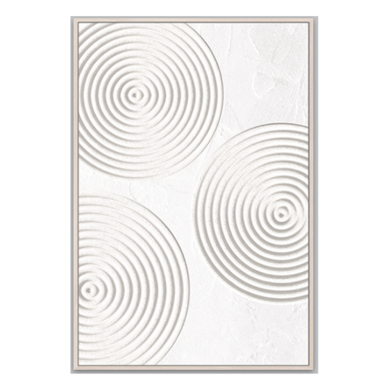 Framed Art - Abstract Circles 80x120