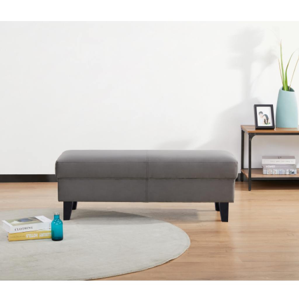 Adriano Bench Velvet Dark Grey