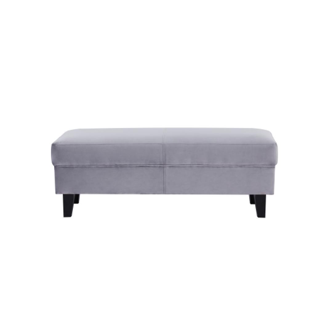 Adriano Bench Velvet Light Grey