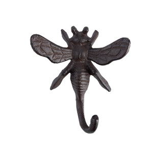 Coat Hook Cast Iron Bee Hook