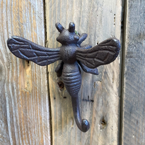 Coat Hook Cast Iron Bee Hook