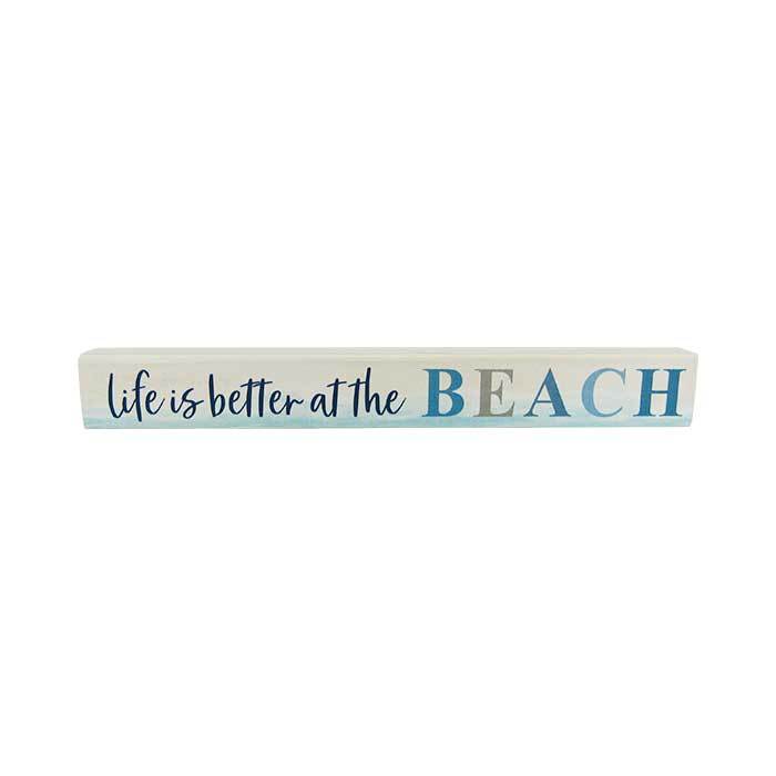 Sign - Beach Block Word Art - Choose Your Favourite