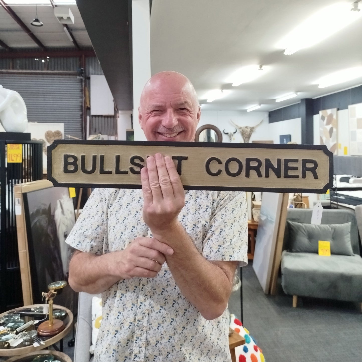 Sign - Bulls**t Corner