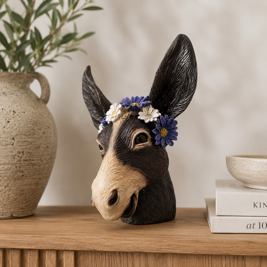 Donkey With Laurel