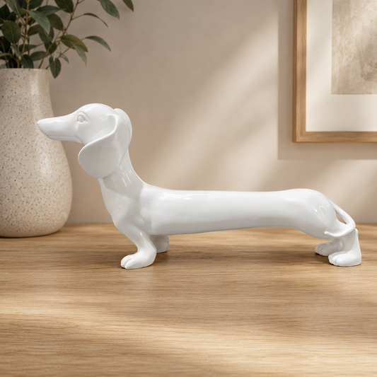 Dachshund White