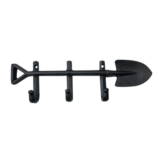 Hook Rack - Cast Iron Garden Spade Hook Rack