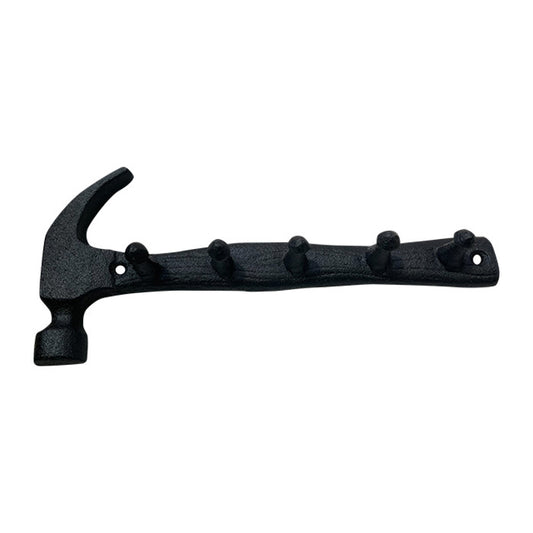 Hook Rack - Cast Iron Hammer Hook Rack