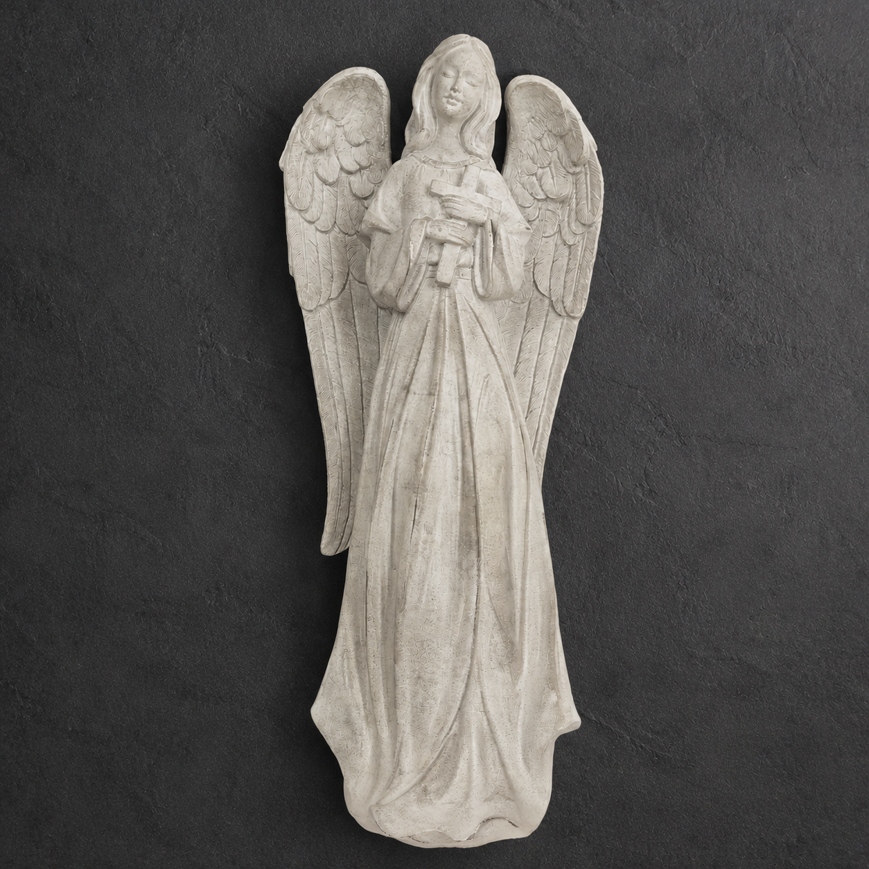 Figurine - Angel with cross