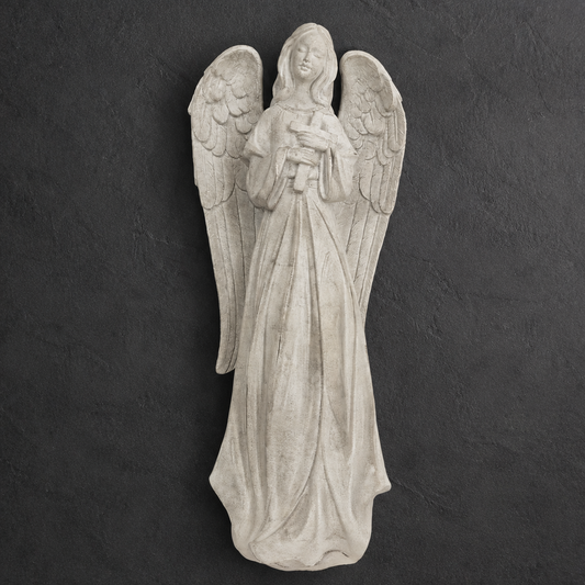 Figurine - Angel with cross