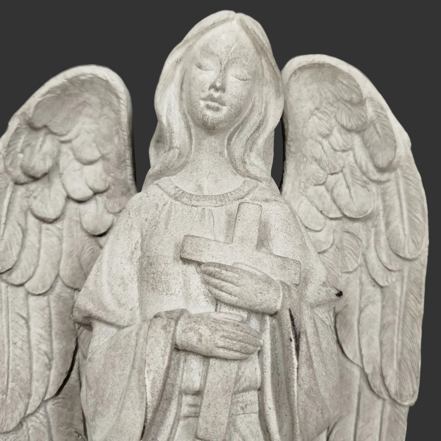 Figurine - Angel with cross