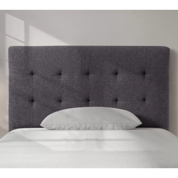 Headboard - Fendalton Graphite Grey Headboard - Single to Super King