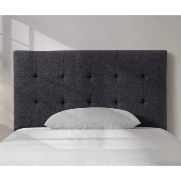 Headboard - Fendalton Midnight Grey Headboard - Single to Super King