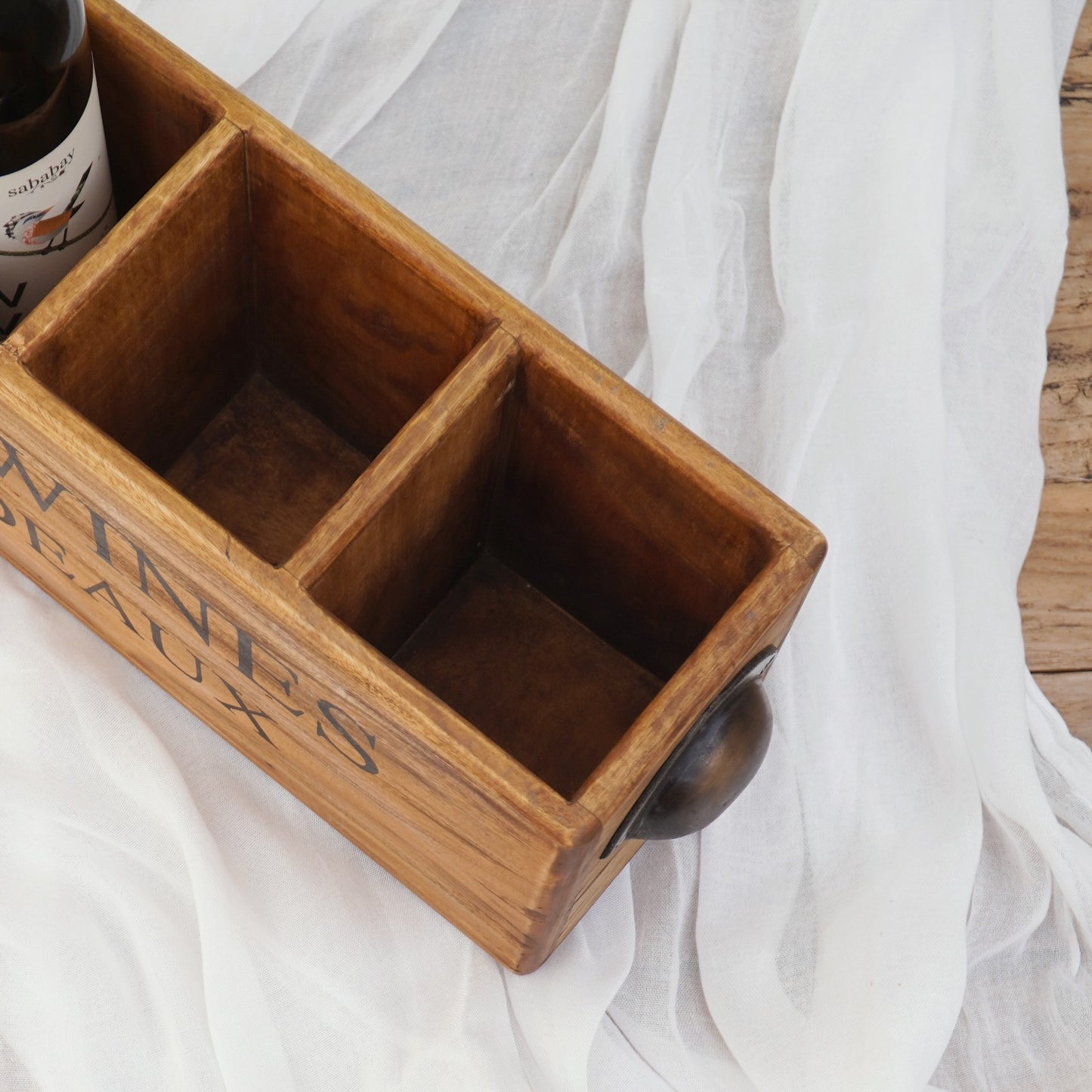 Wine Box - Fine Wine Bordeaux Antique honey