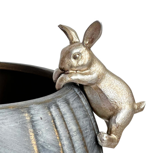 Pot Hanger -  Pewter Rabbit