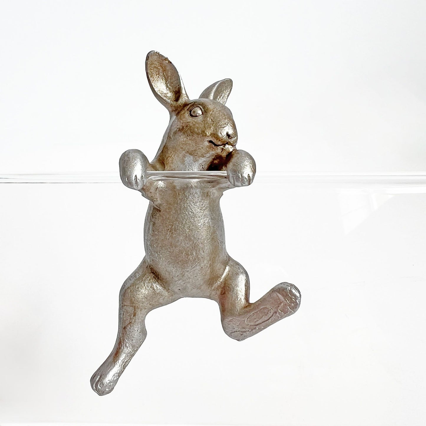 Pot Hanger -  Pewter Rabbit