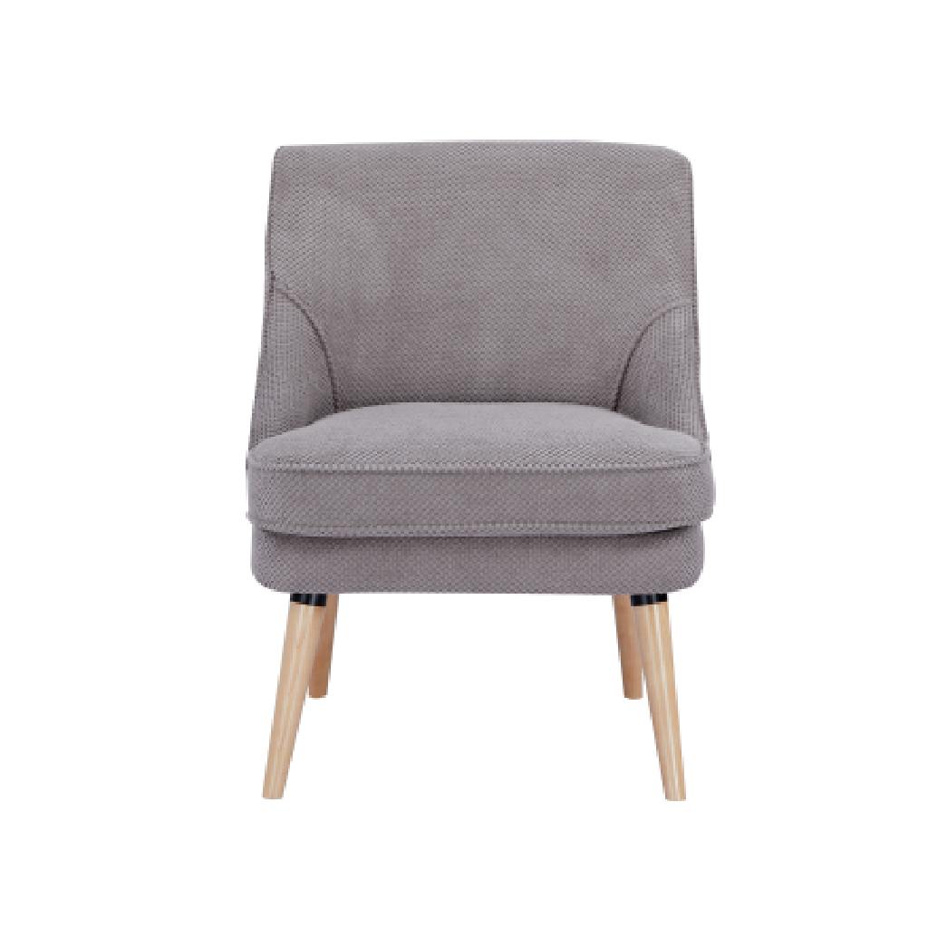 Halifax Occasional Chair - Dimpled Light Grey