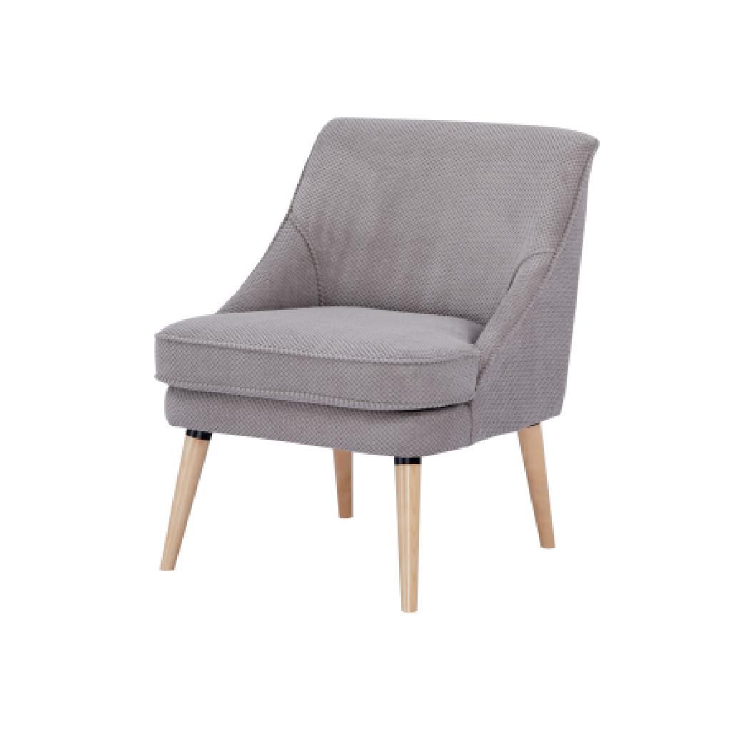 Halifax Occasional Chair - Dimpled Light Grey