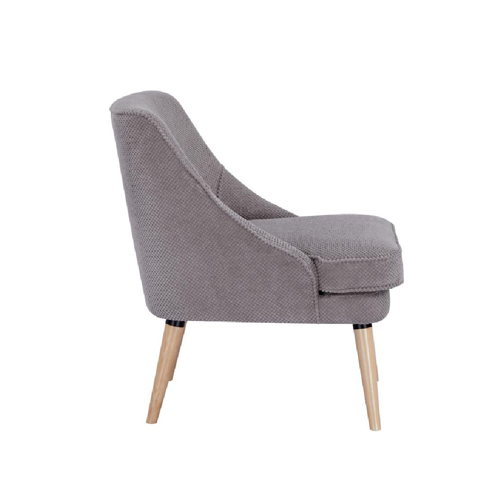 Halifax Occasional Chair - Dimpled Light Grey
